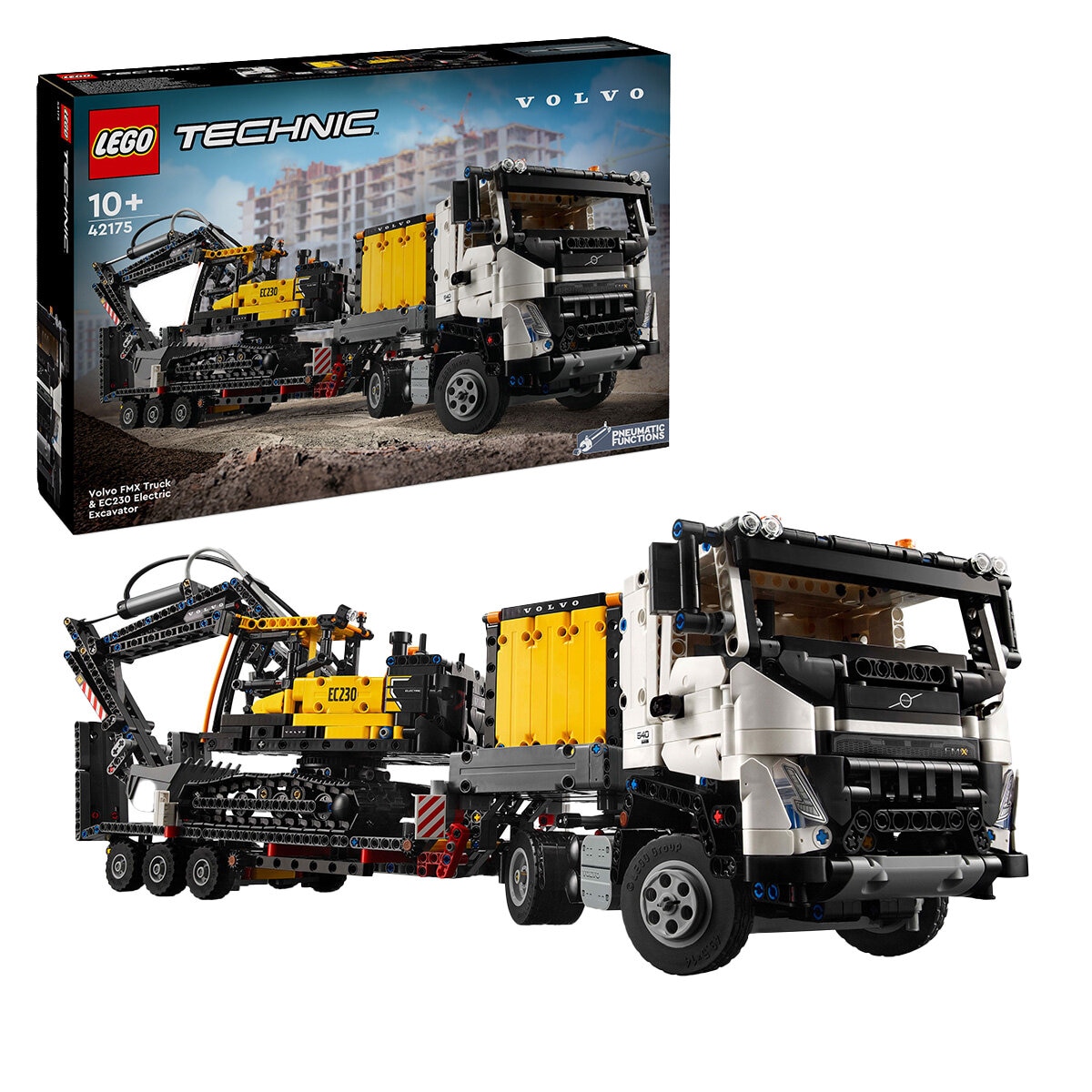 LEGO Technic Volvo FMX Truck & EC230 Electric Excavator 42175