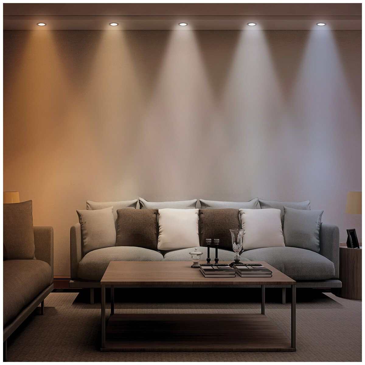 Mirabella 9W LED Downlights 10 Pack 5CCT Dimmable I006247 Mirabella 9W LED Downlights 10 Pack 5CCT Dimmable I006247