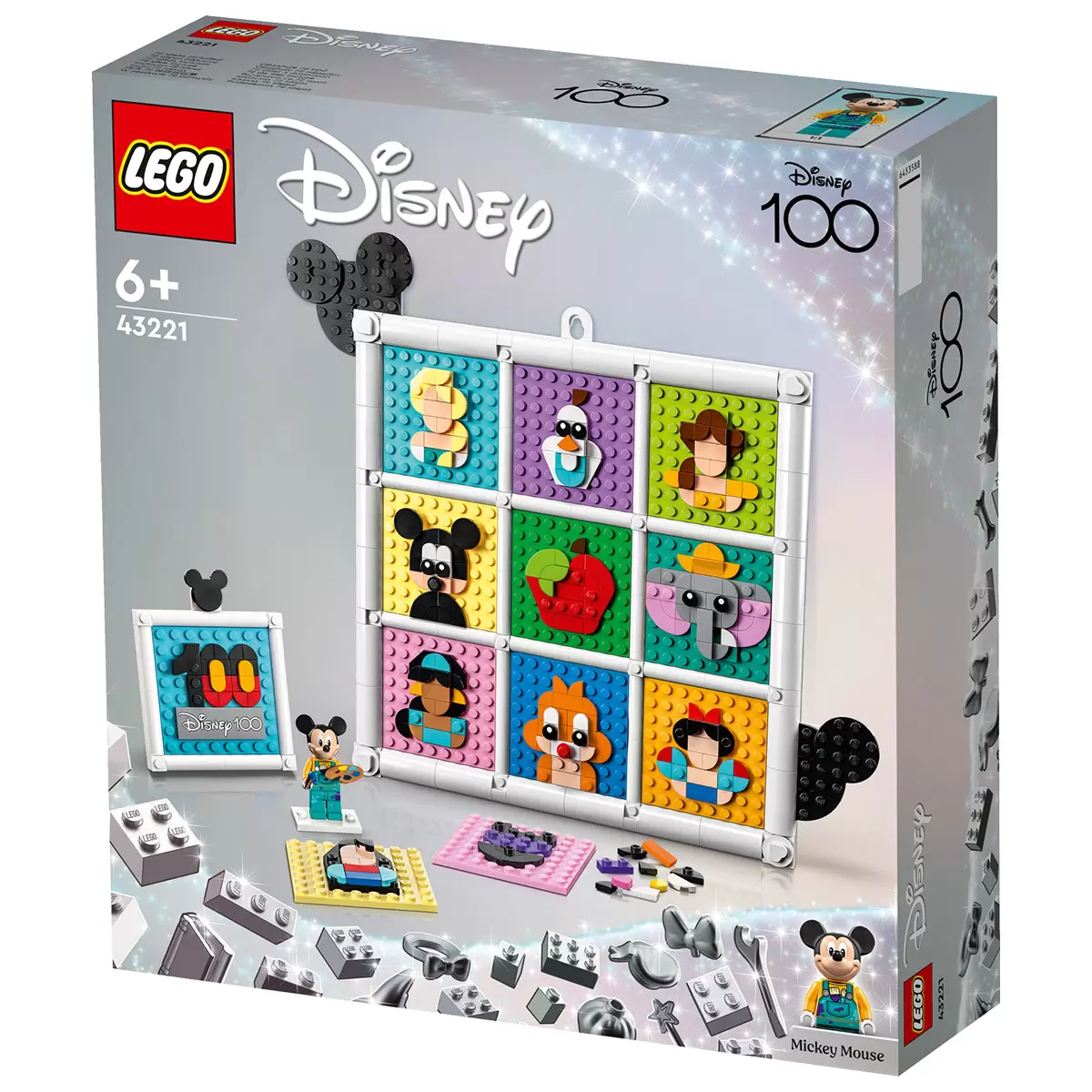 LEGO 100 Years of Disney Animation Icons 43221