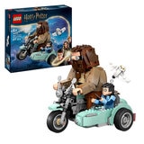 LEGO Harry Potter Hagrid & Harry’s Motorcycle Ride, Magical Toy 76443