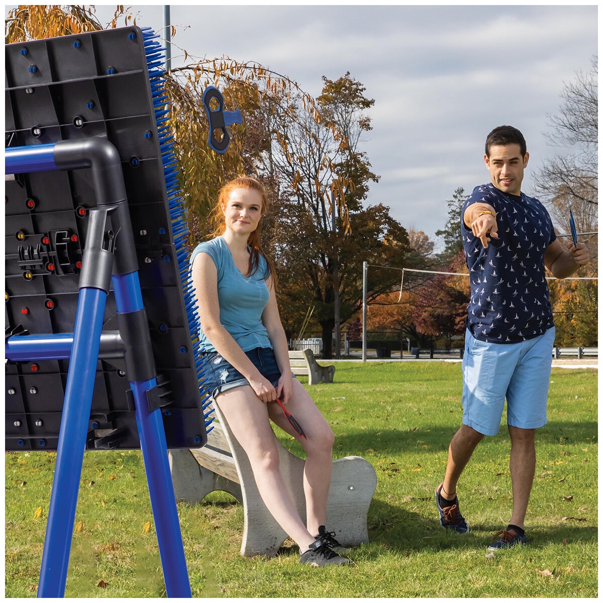 Eastpoint Axe Throw and Throwing Stars Target Set