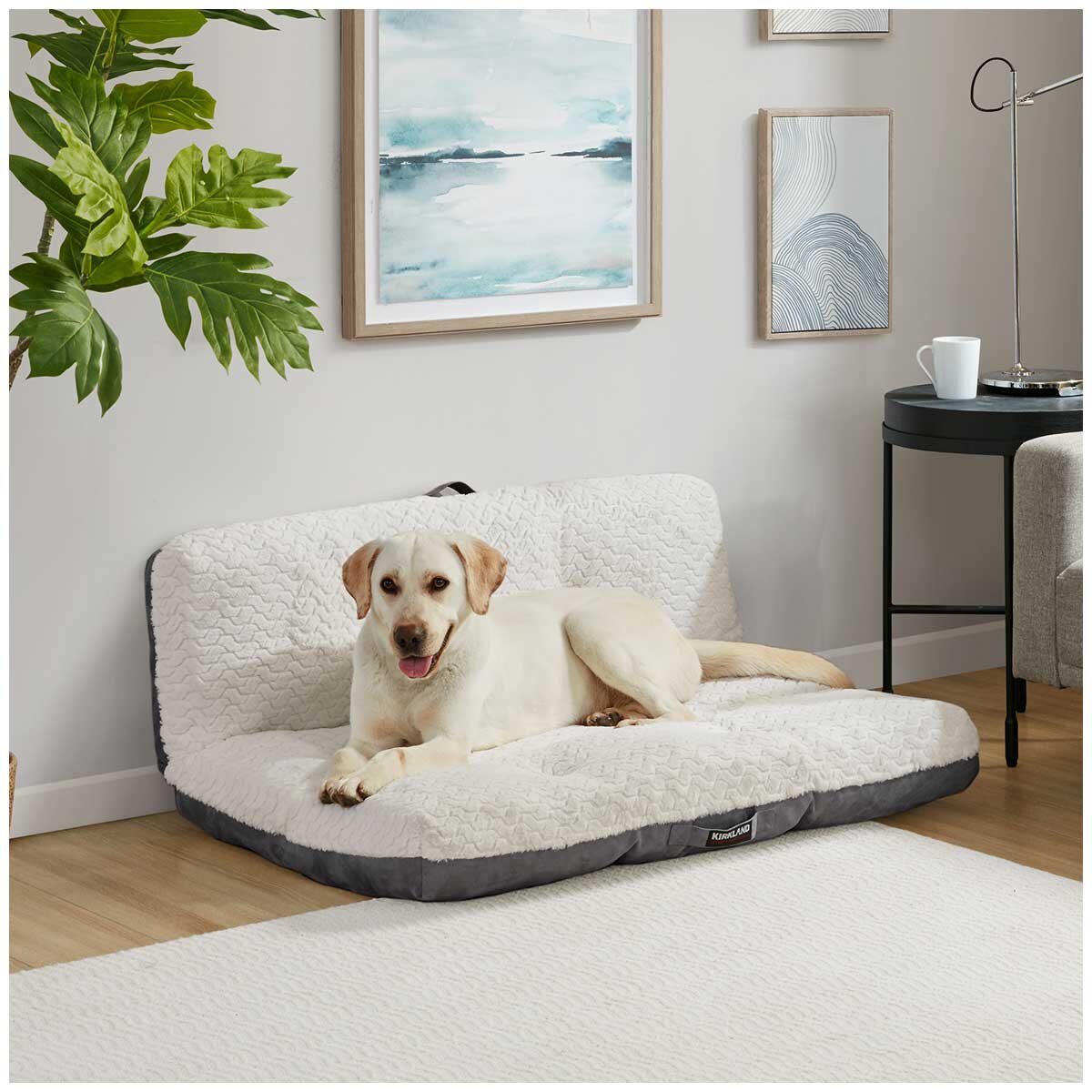 Kirkland Signature Square Tufted Napper Grey Kirkland Signature Square Tufted Napper Grey