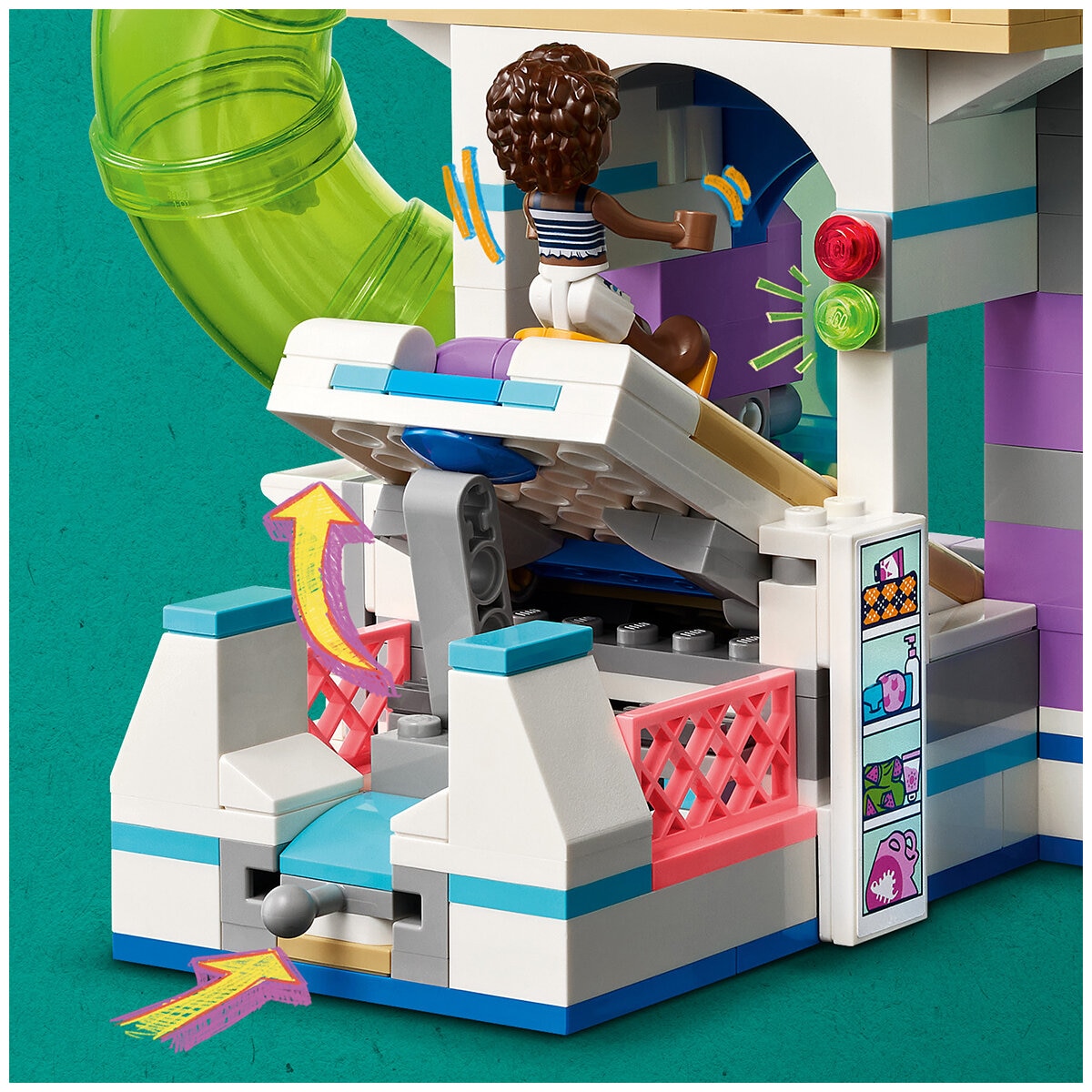 lego friends heartlake city water park 4263