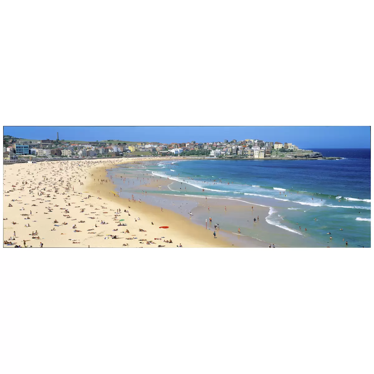 Ken Duncan 30 Bondi Beach, NSW Framed Print White