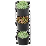 Maze TRI Vertical Garden With 4 Frames And 12 Pots