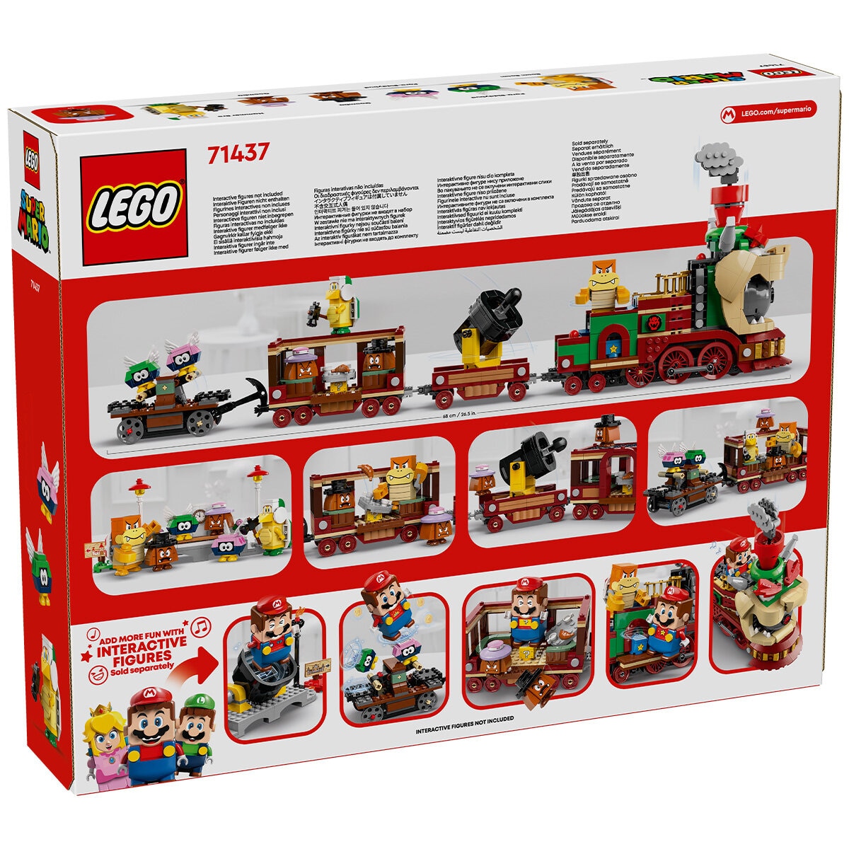 LEGO Super Mario The Bowser Express Train Playset 71437