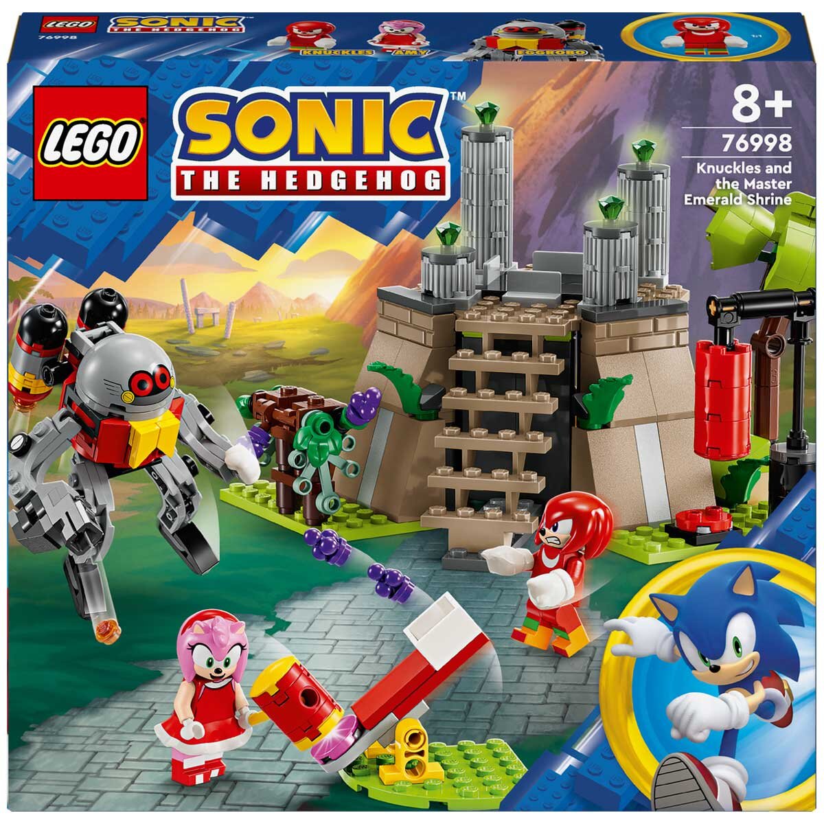 LEGO Sonic the Hedgehog Knuckles and the Master Emerald Shrine 76998