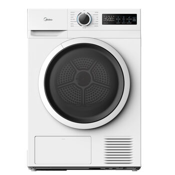Midea 8kg Front Load Washing Machine White MF110W80B/W-AU Midea 8kg Front Load Washing Machine White MF110W80B/W-AU