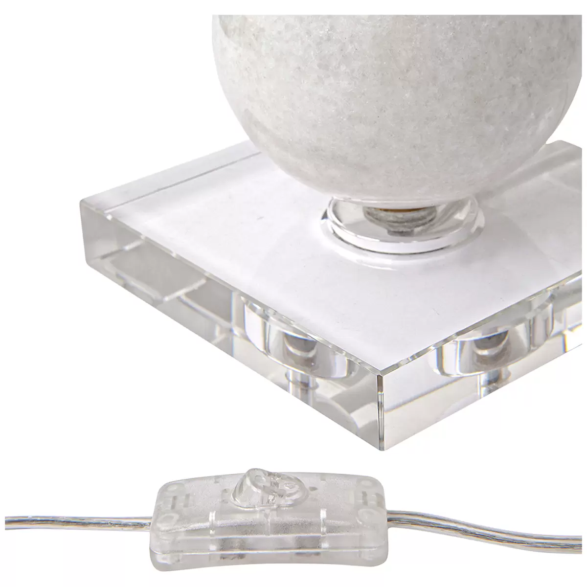 CAFE Lighting & Living Manolo Marble Table Lamp White