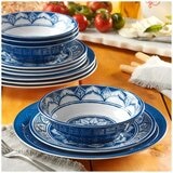 Pandex Melamine Dinnerware 12 Piece Set Pandex Melamine Dinnerware 12 Piece Set