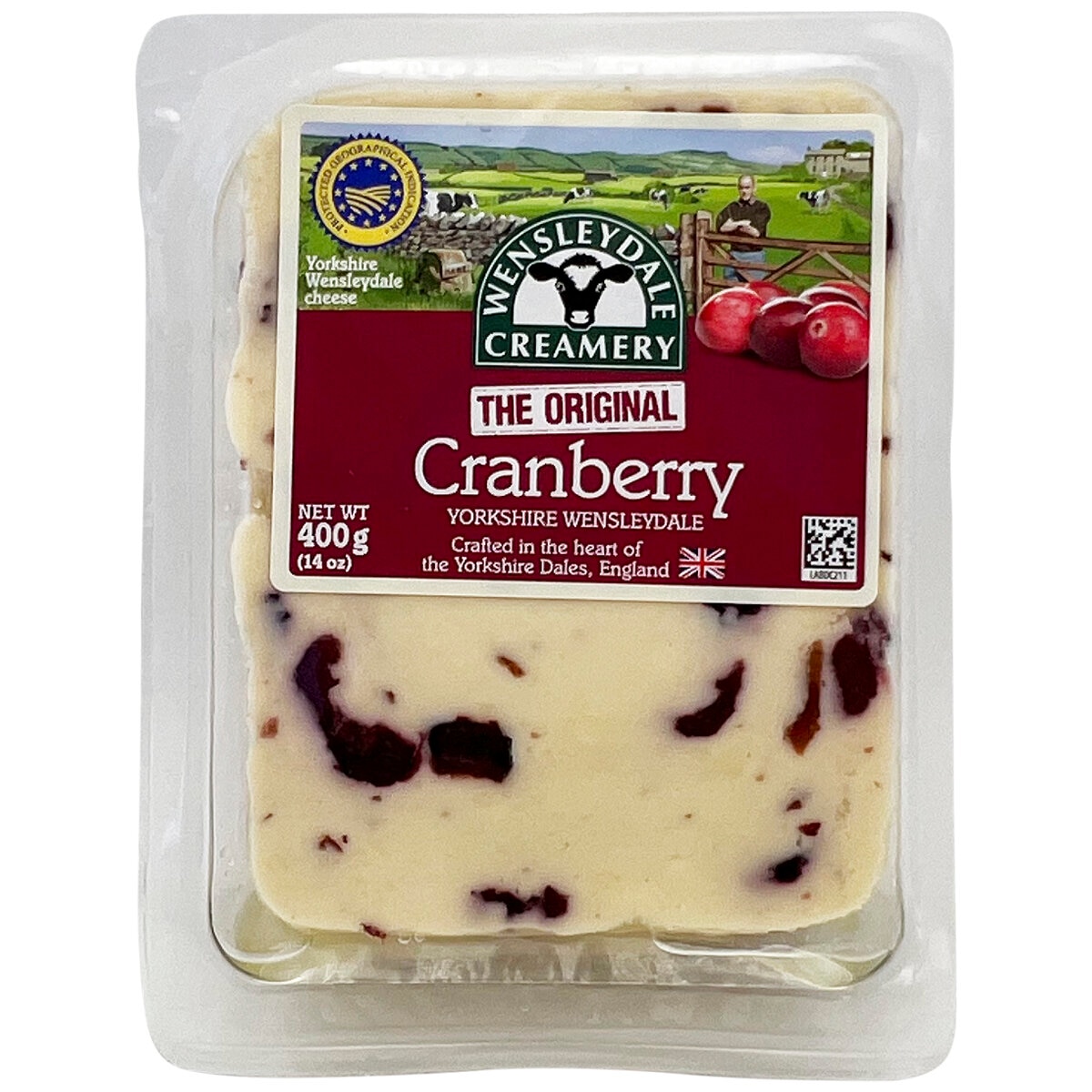 Wensleydale Creamery Wensleydale & Cranderries 400g