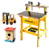 STANLEY Jr Kids Workbench With Wood Kits