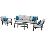 Venetia 4 Piece Seating Set