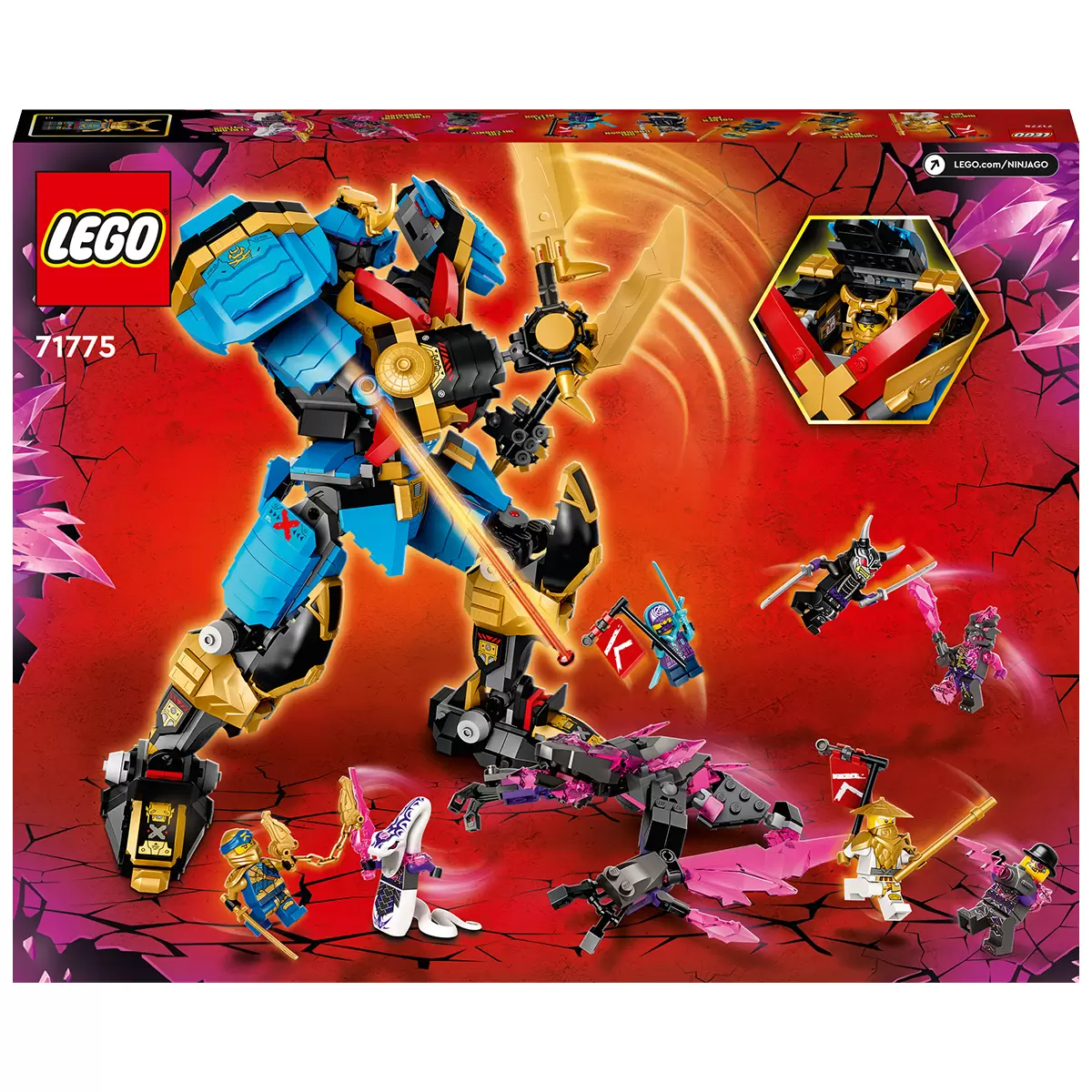 LEGO Ninjago Nya's Samurai X MECH 71775