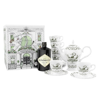 Hendrick's Gin 700ml G And Tea Hotel Gift Box