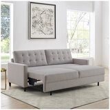 Lillian August Fabric Convertible Sofa