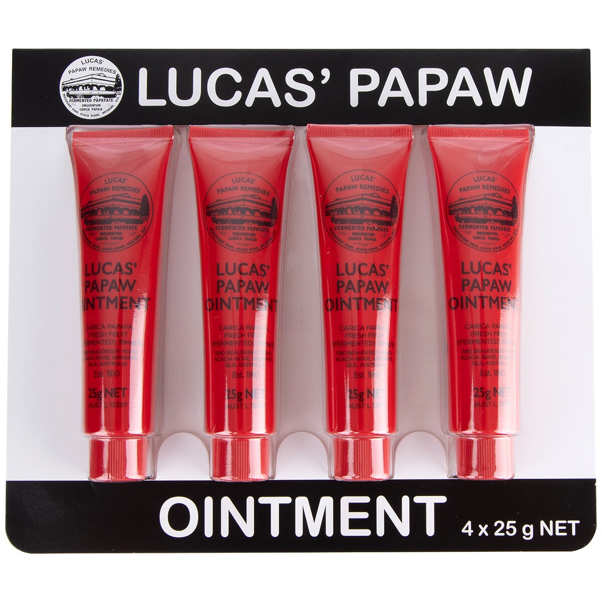 Lucas' Papaw Ointment 4 x 25g