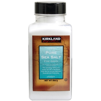 Kirkland Signature Pure Sea Salt Fine Grain 850g