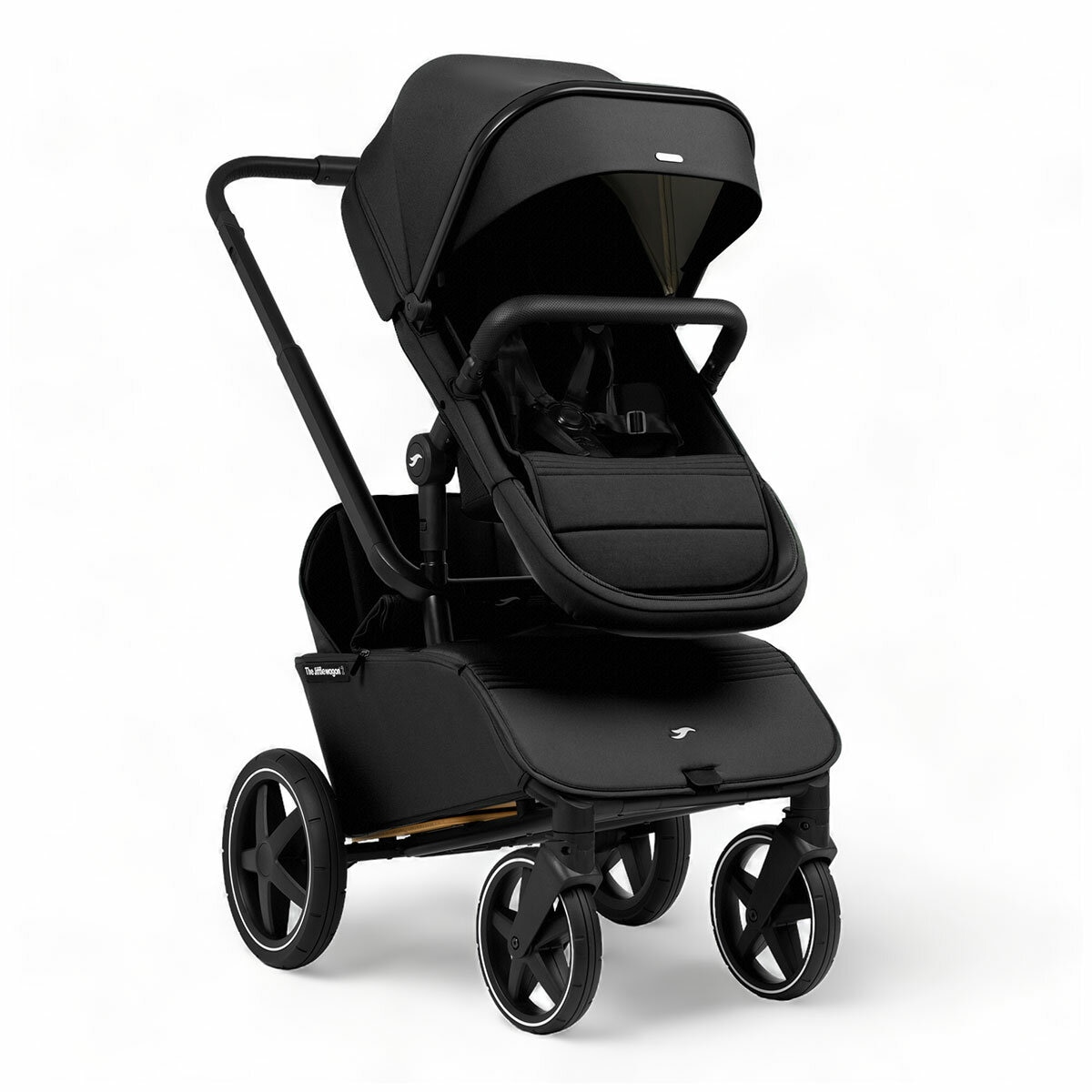 The Jiffle Wagon 6 in 1 Stroller Black The Jiffle Wagon 6 in 1 Stroller Black