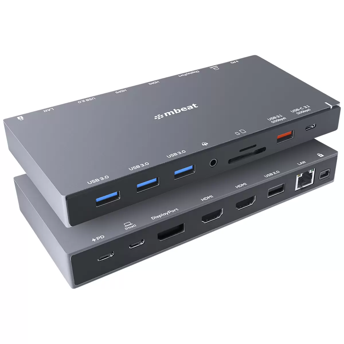 mbeat 15-in-1 4K Triple Display USB-C Dock MB-UCD-X15