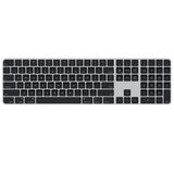 Magic Keyboard With Touch ID And Numeric Keypad For Mac Models With Apple Silicon US English Black Keys MXK83ZA/A