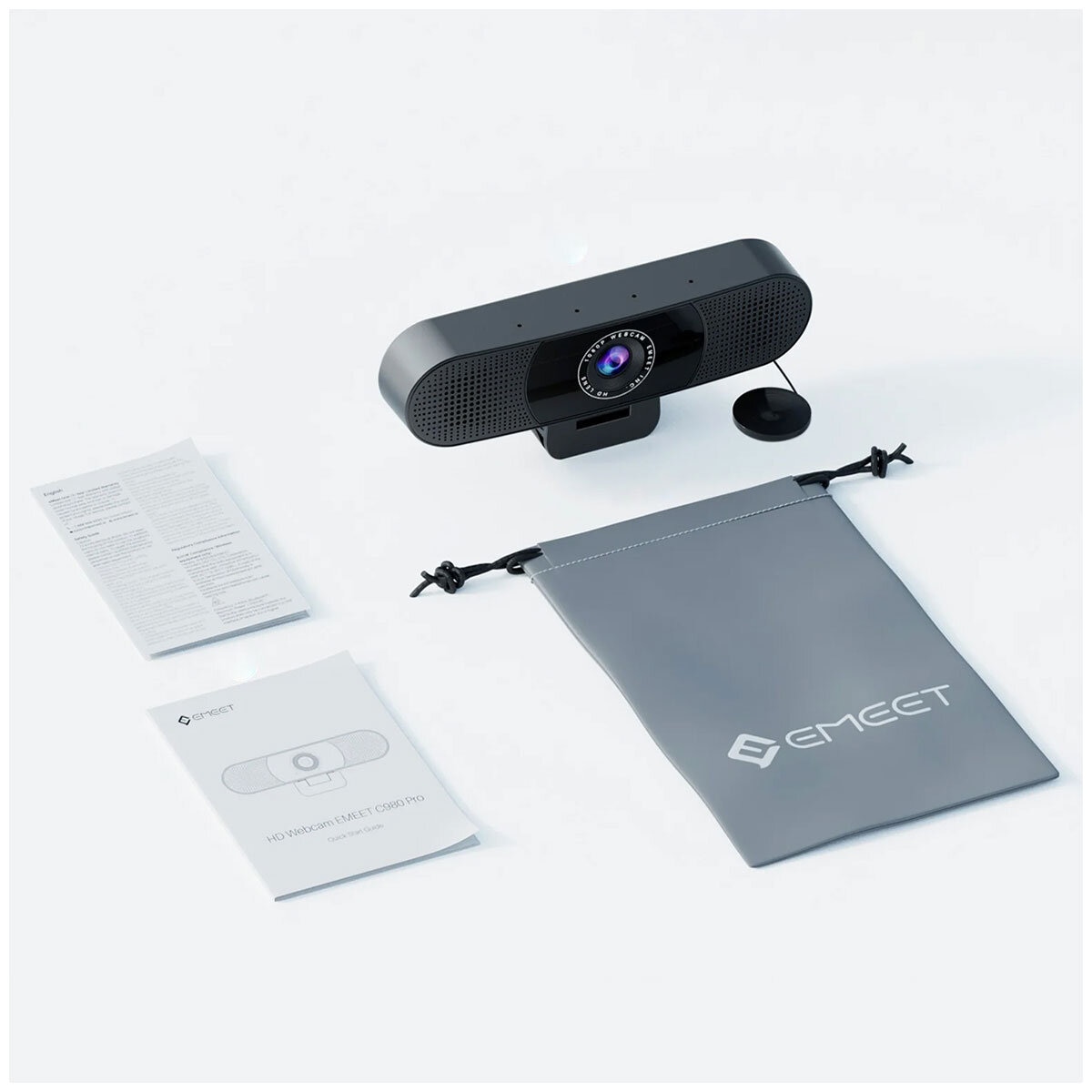 EMEET SmartCam C980 Pro All-in-One FHD Webcam