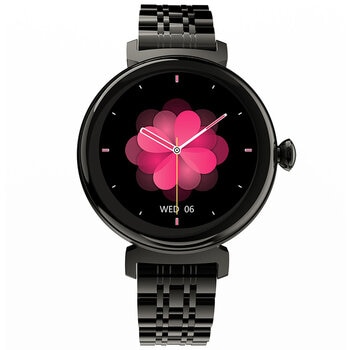 HiFuture Aura Women's Sleek Smart Watch Murk Black