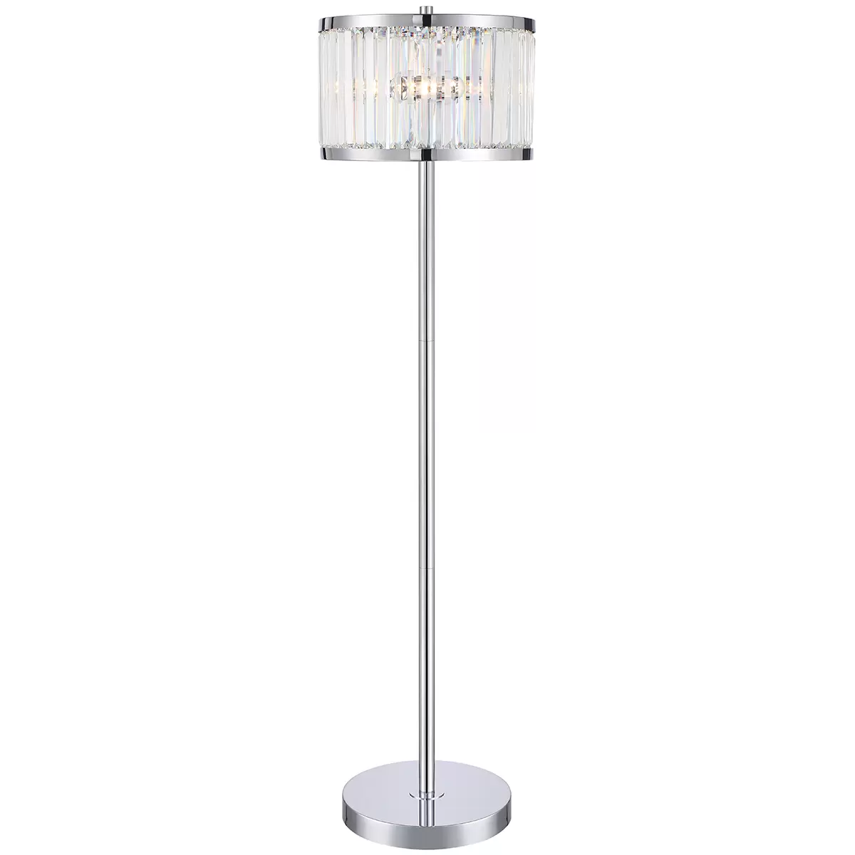 Bridgeport Designs TMI Hanging Crystal Floor Lamp