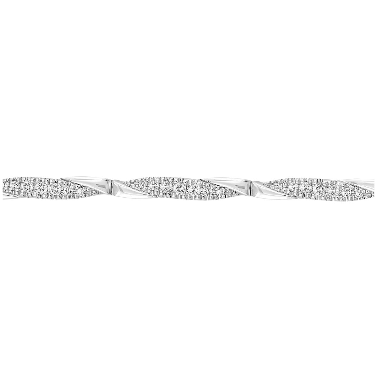 18KT White Gold 0.50ctw Diamond Bracelet