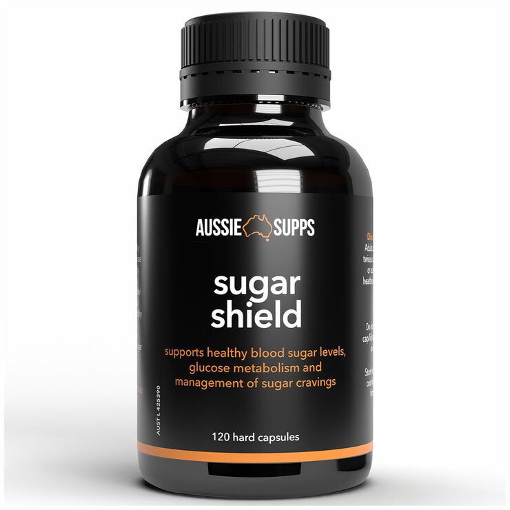 AussieSupps Sugar Shield 120 Capsules AussieSupps Sugar Shield 120 Capsules