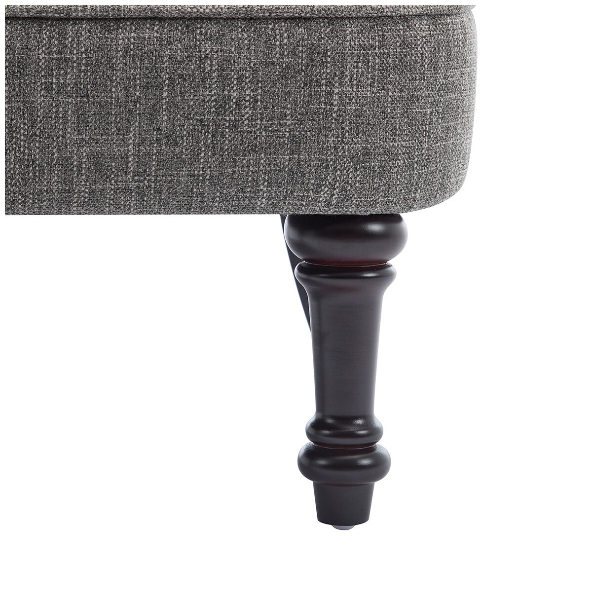 Slipper Accent Chair Dark Grey