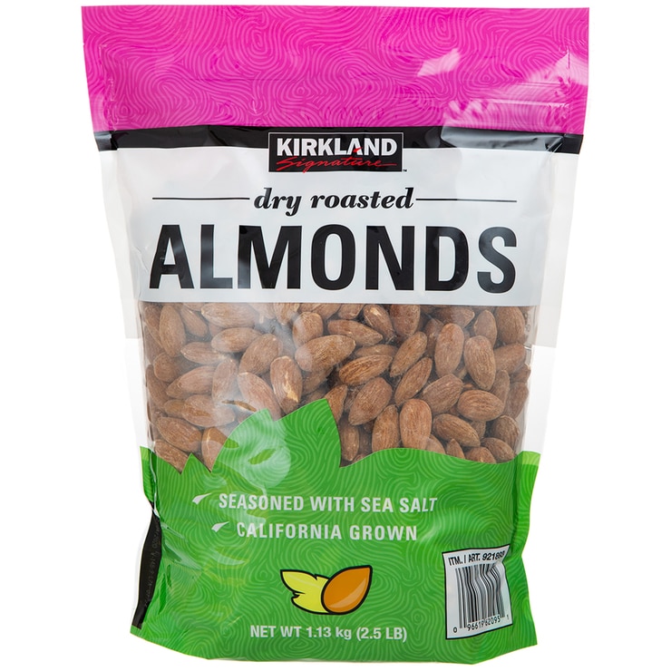 Kirkland Signature Dry Roasted Almonds 2 5 Pound Pouc - vrogue.co