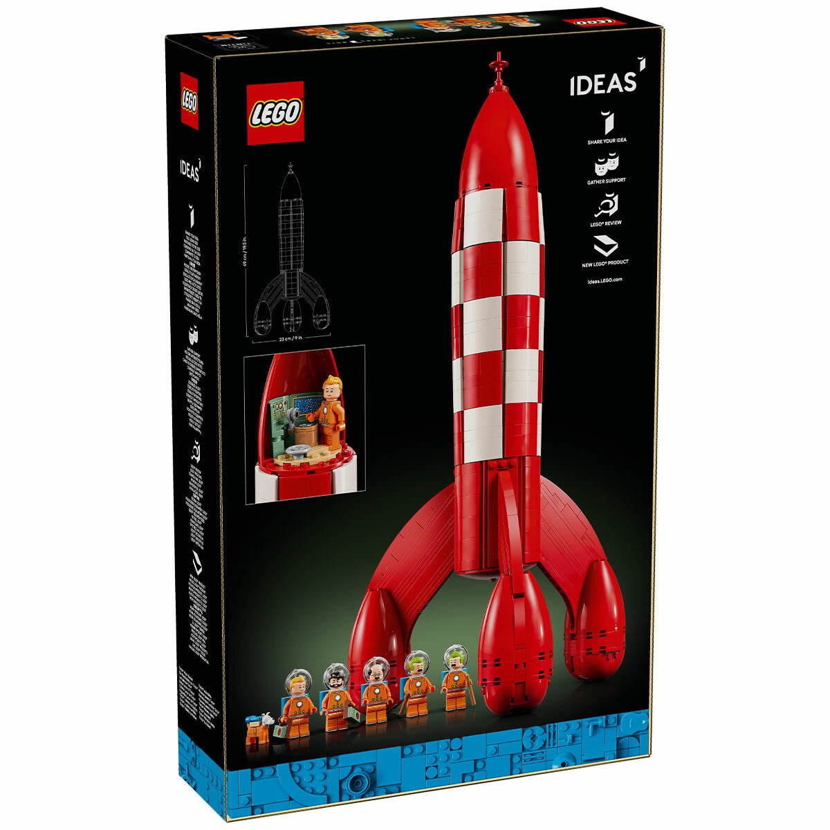 LEGO Ideas Tintin Moon Rocket 21367 LEGO Ideas Tintin Moon Rocket 21367