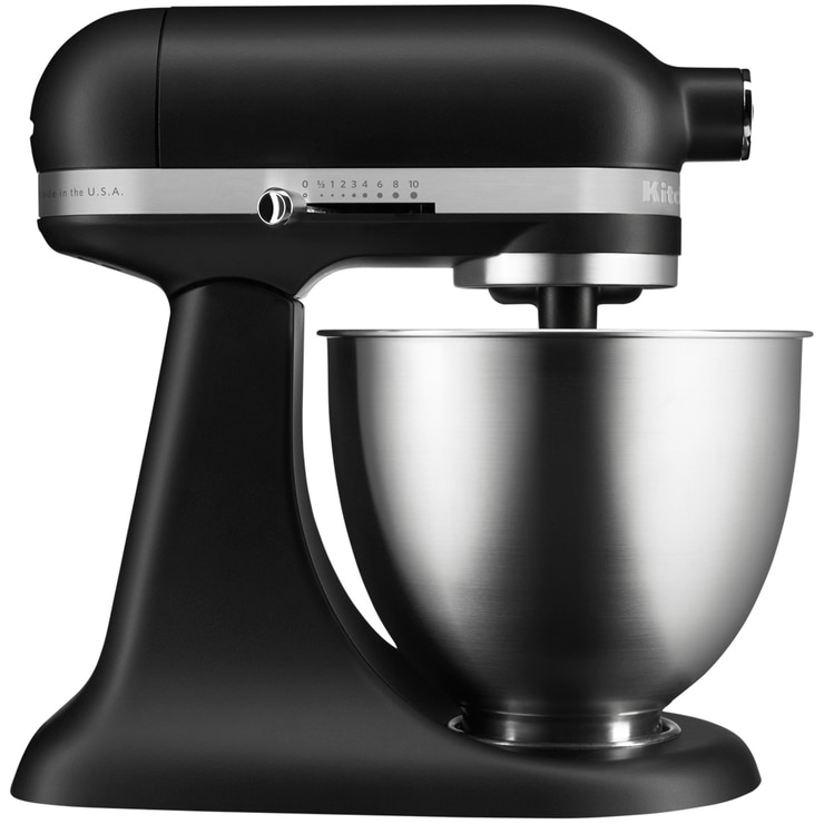 Kitchenaid Stand Mixer Mini Matt Black 5KSM3311XABM Costco Australia