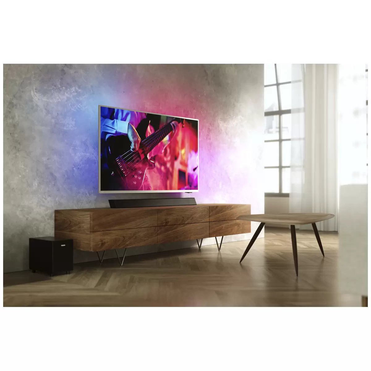 Philips 2.1 Channel Soundbar with Wireless Subwoofer TAB5305/98
