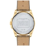 Coach Greyson Brown PVC Champagne Dial Women's Watch 14504111