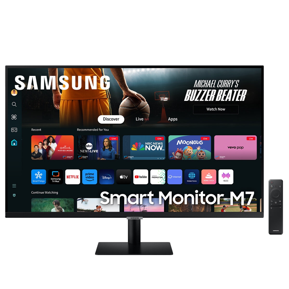 Samsung 32 Inch M70D UHD Smart Monitor LS32DM700UEXXY