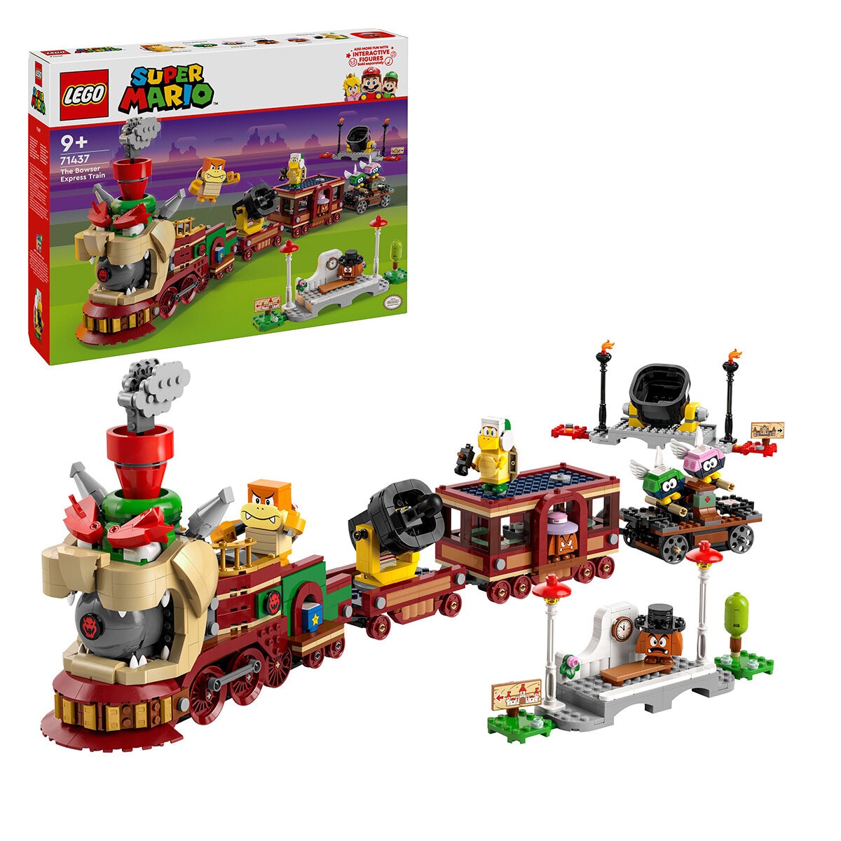 LEGO Super Mario The Bowser Express Train Playset 71437