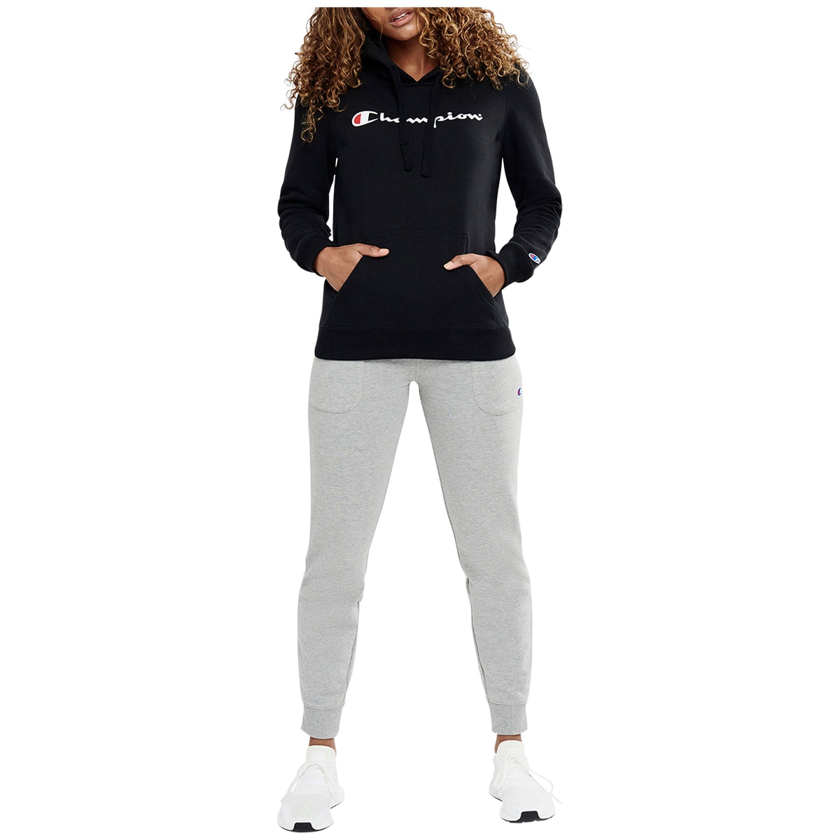 Champion Women's Script Hoodie Black Costco Australia