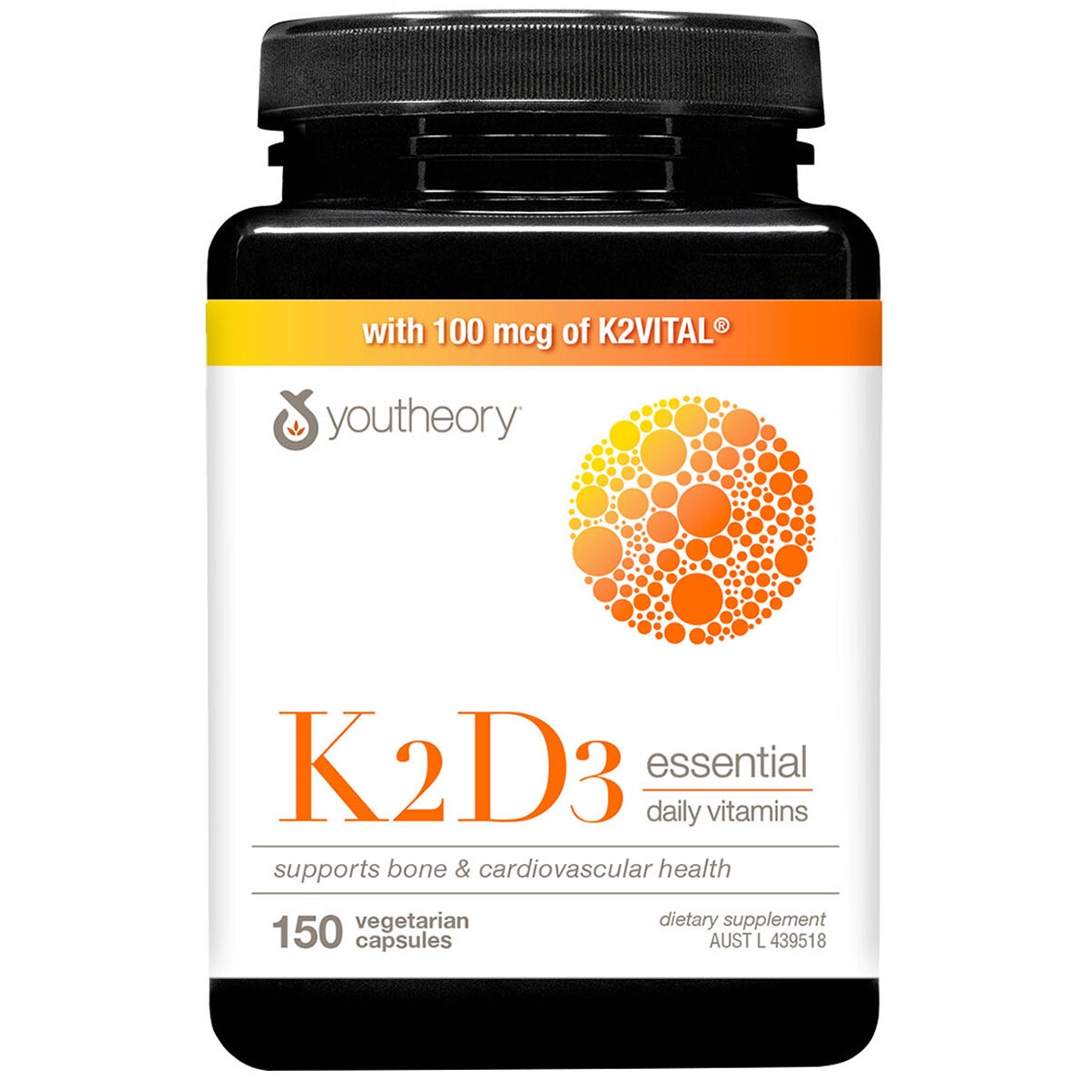 Youtheory K2D3 150 Capsules