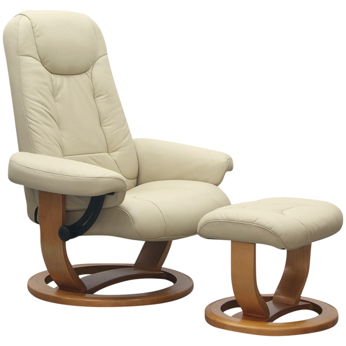 ergonomic recliner and ottoman