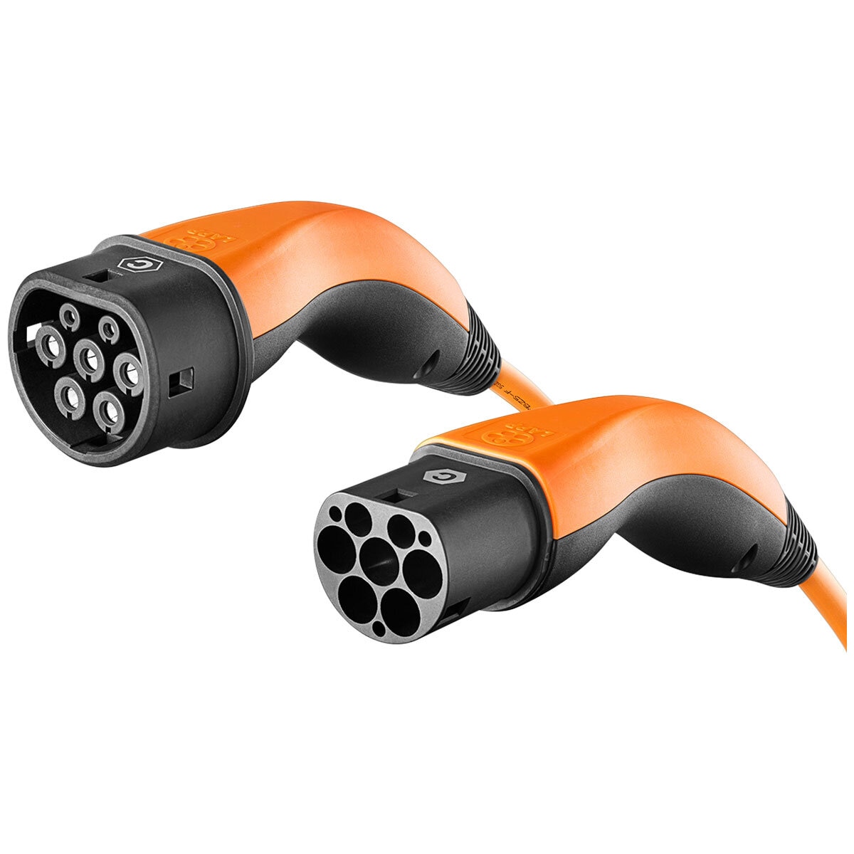 LAPP EV Charge Cable Type 2 (22kW-3P-32A) and 7M Orange/