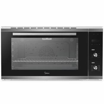 Midea 90cm Built In Oven Black 93 Litre 310504 Midea 90cm Built In Oven Black 93 Litre 310504