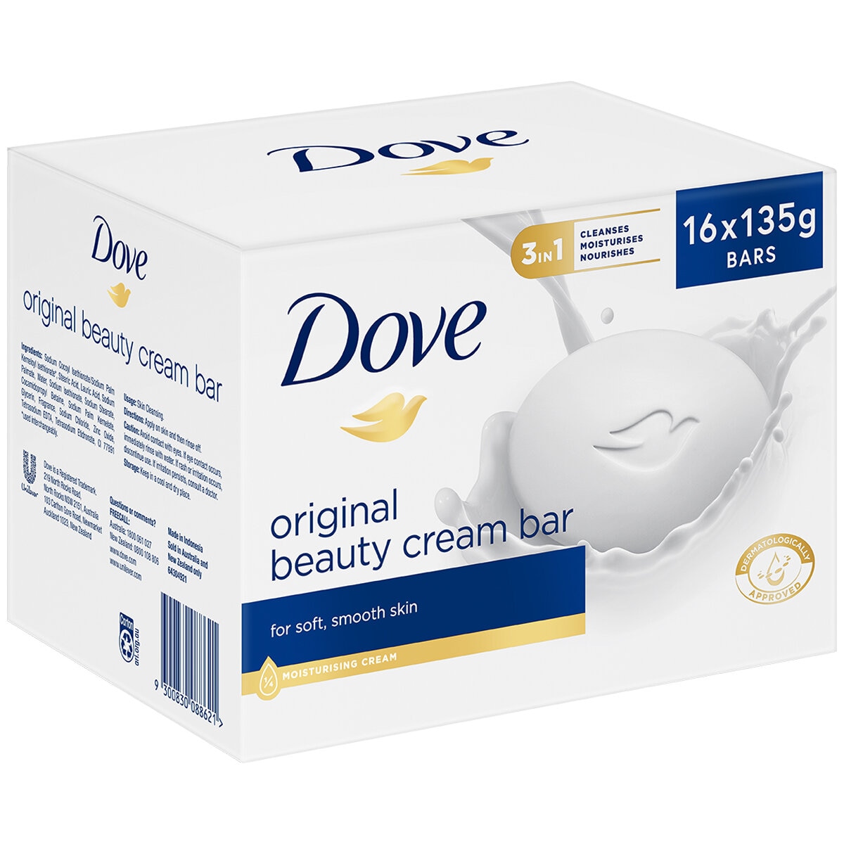 Dove Bar Soap 16 x 135 gram