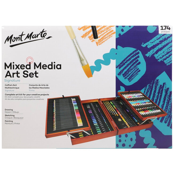 Mont Marte Mixed Media Art Set 174 Piece