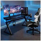 Bayside Furnishings Radius 151 cm DPS Gaming Desk CSC60GD-1