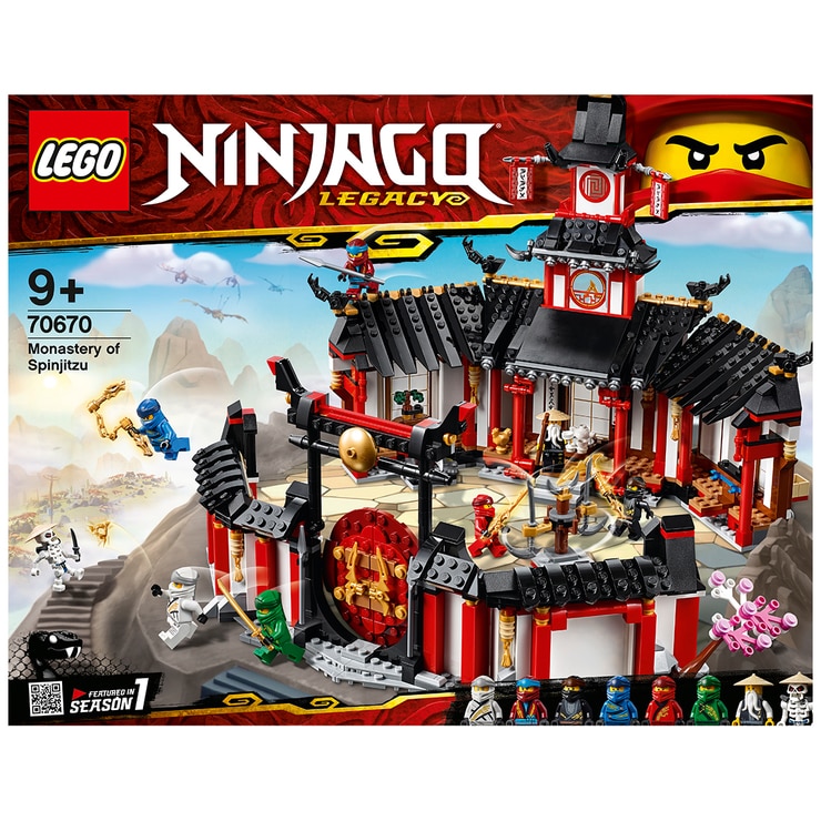 LEGO Ninjago Monastery of Spinjitzu 70670 | Costco Australia