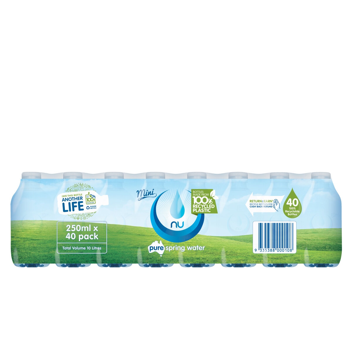 Nu-Pure Mini Spring Water 250ml - 20 Bottles for sale online