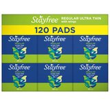 Stayfree Ultra Thin Regular Pads With Wings 120 Pack