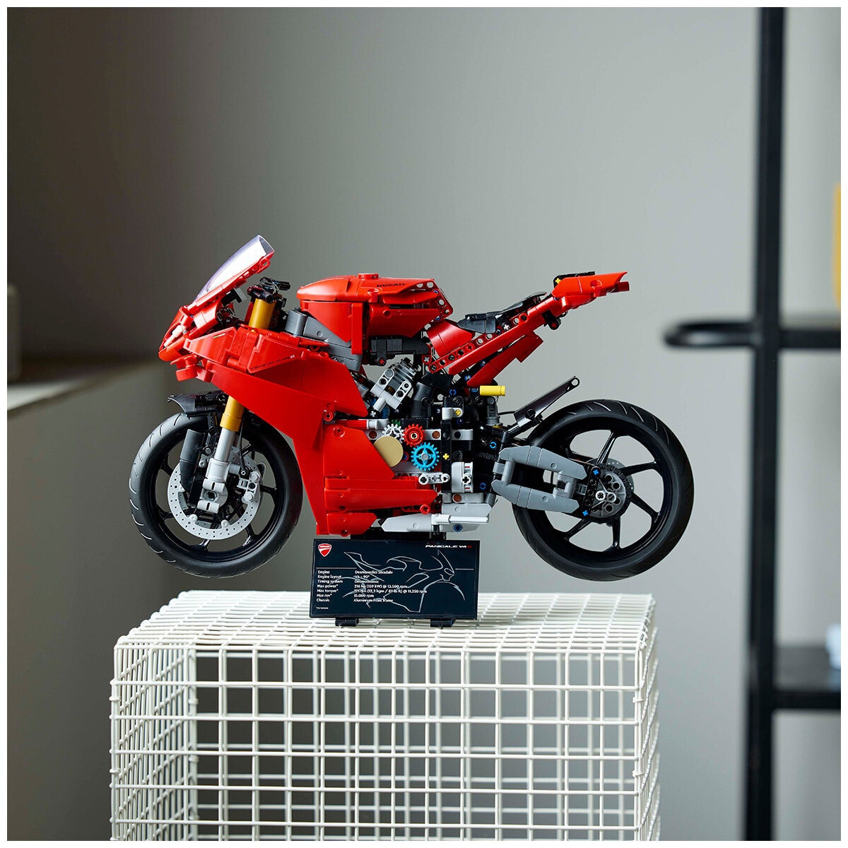 LEGO Technic Ducati Panigale V4 S Motorcycle Model Building Set 42202